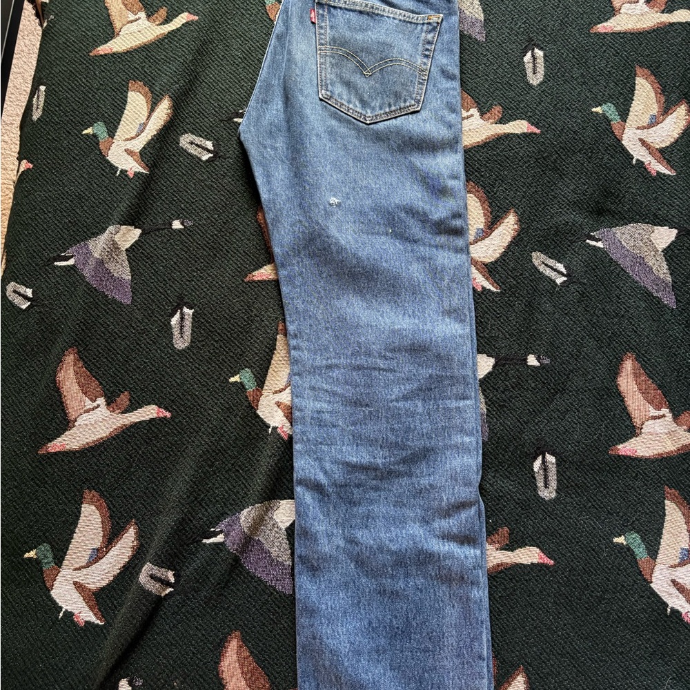 Classic Levi’s Blue Denim Jeans